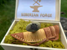 Siberian Yakut hand-forged knf