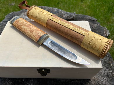 Siberian Yakut hand-forged knf