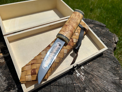Siberian Yakut hand-forged knf
