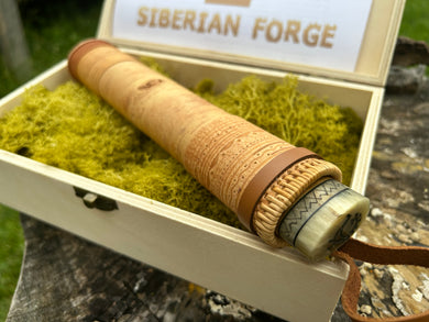 Siberian Yakut hand-forged knf