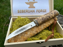 Siberian Yakut hand-forged knf