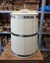 Traditional ecologically pure  100 L hand crafted Cedar container
