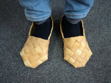 Traditional "Lapti" bast shoes