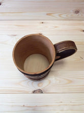 Hand crfated birch bark mug