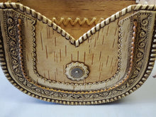 "Spirit of the woods" A hand crafted birch bark ladies purse