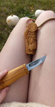 Siberian Yakut hand forged “SHAMAN” necker knf