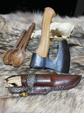 Traditional Siberian Hunter's Charka Cups/ Spoon / hatchet set